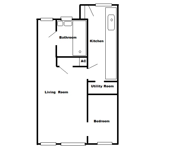 1 Bedrooms Terraced bungalow for sale in Queens Square, Box, Corsham SN13