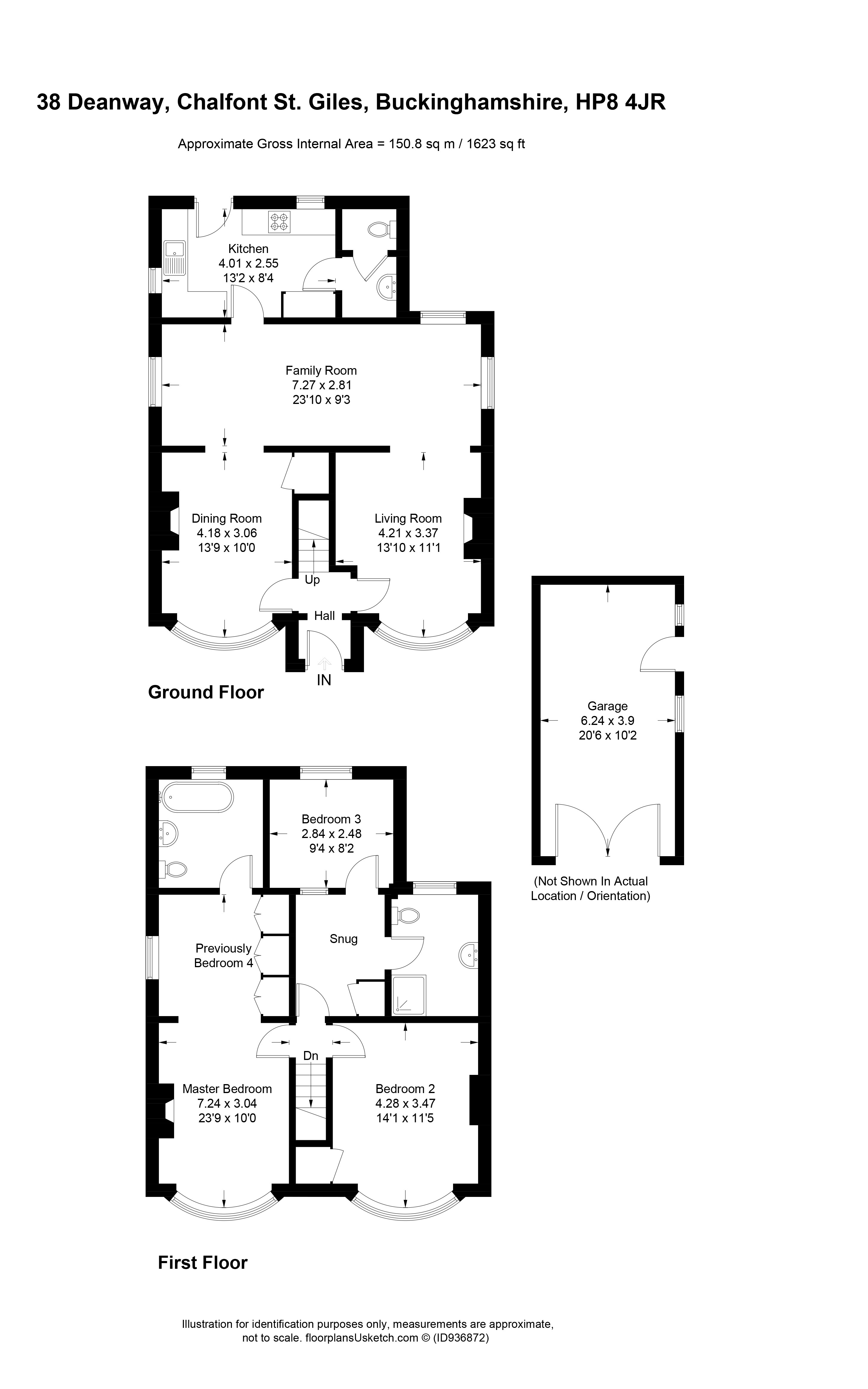 Deanway, Chalfont St. Giles, Buckinghamshire HP8, 3 bedroom detached