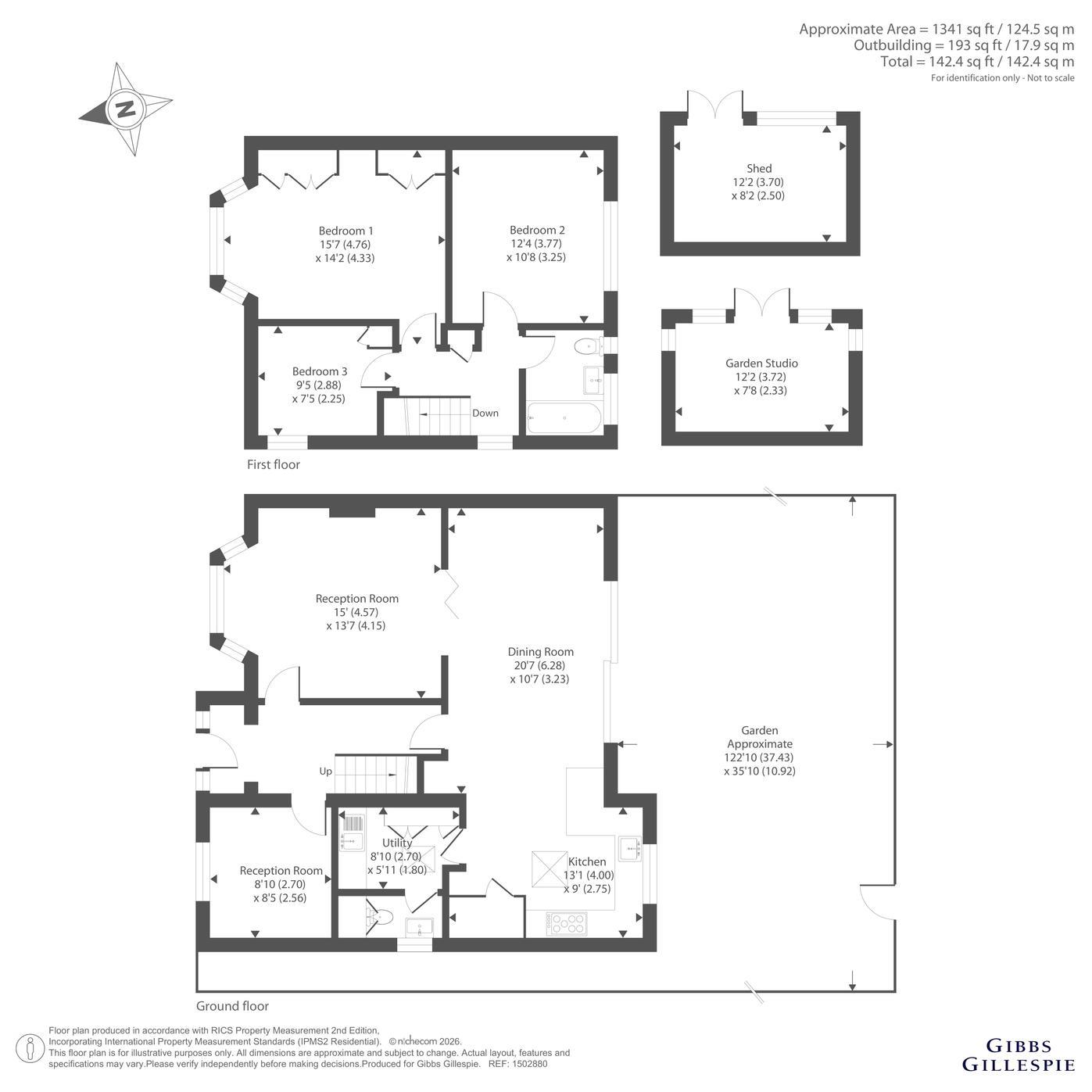 103, Whitelands Avenue, Rickmansworth floorplan