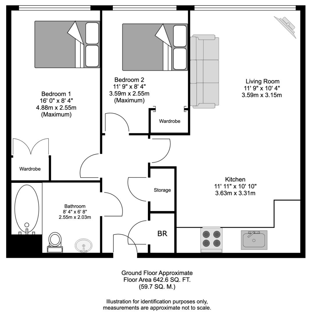 2 Bedrooms Flat for sale in Adelaide Lane, Kelham Island, Sheffield S3