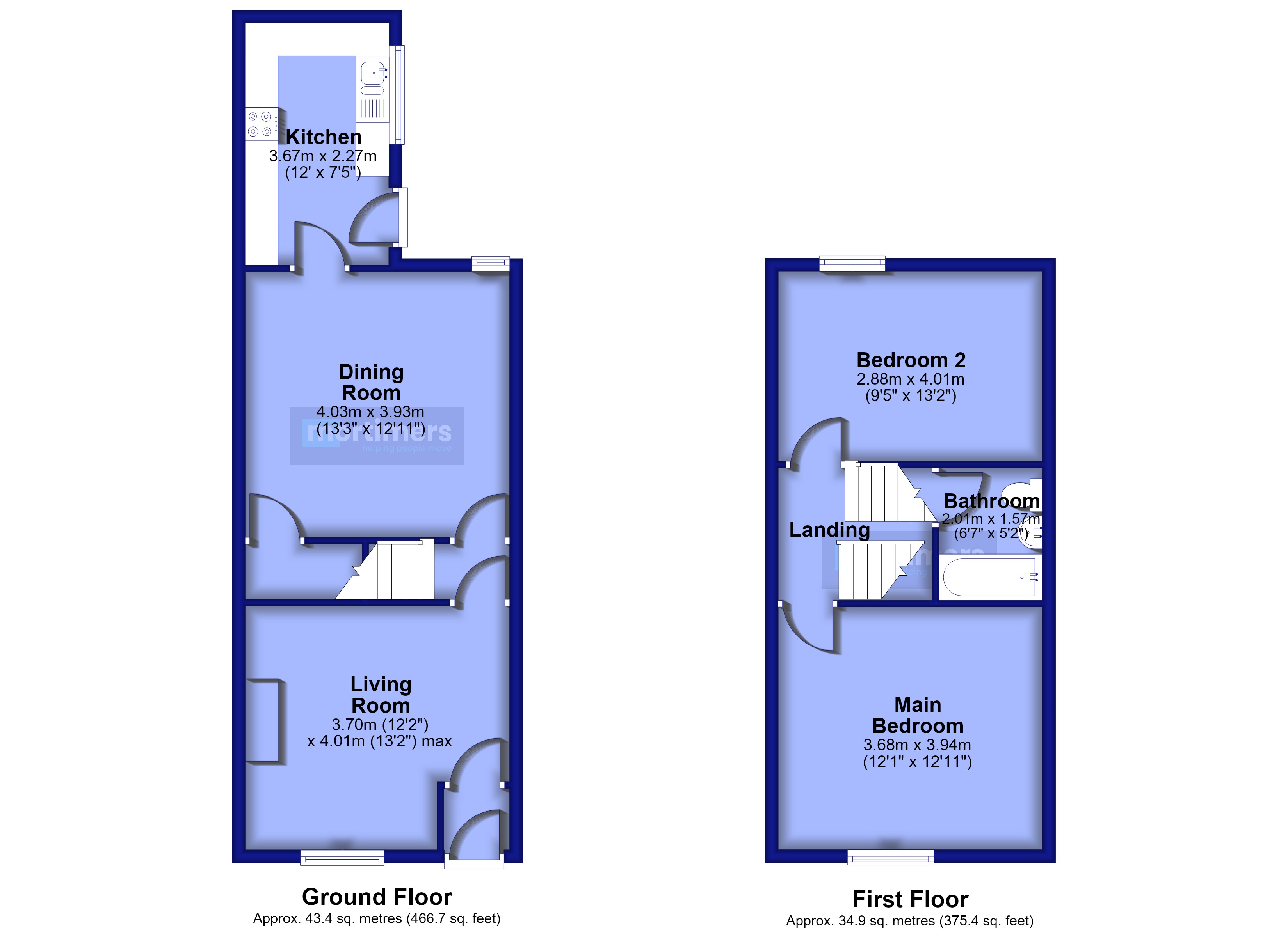 Schofield Street, Lancashire floorplan