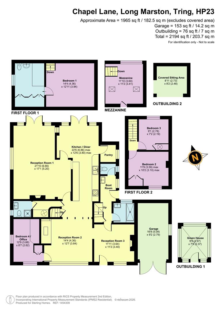 Old Church Cottage, Chapel Lane, Tring floorplan