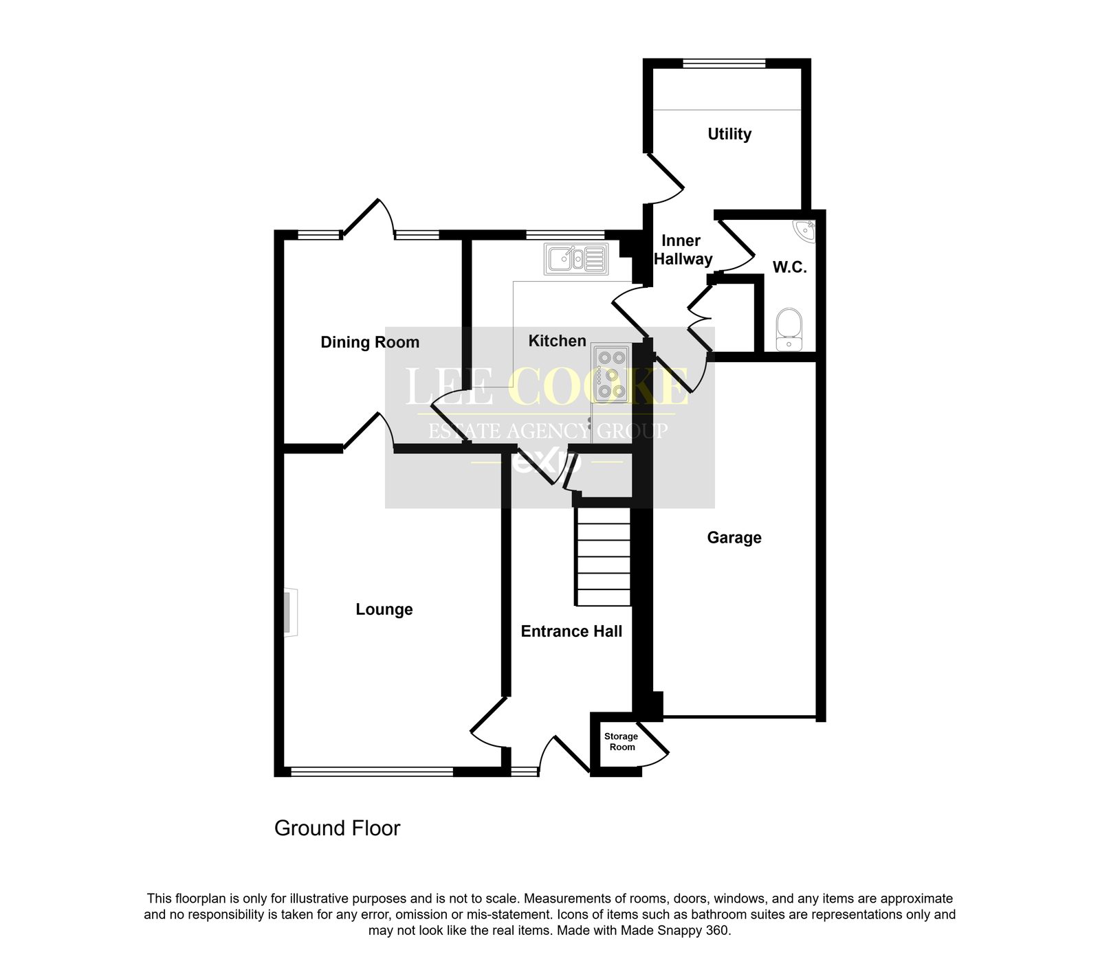 3, Azalea Close, Wolverhampton floorplan