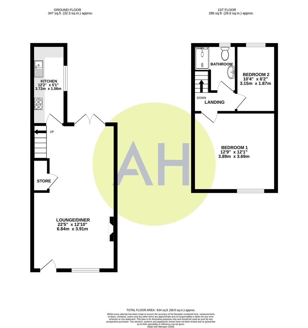 Dane Road, Sale floorplan