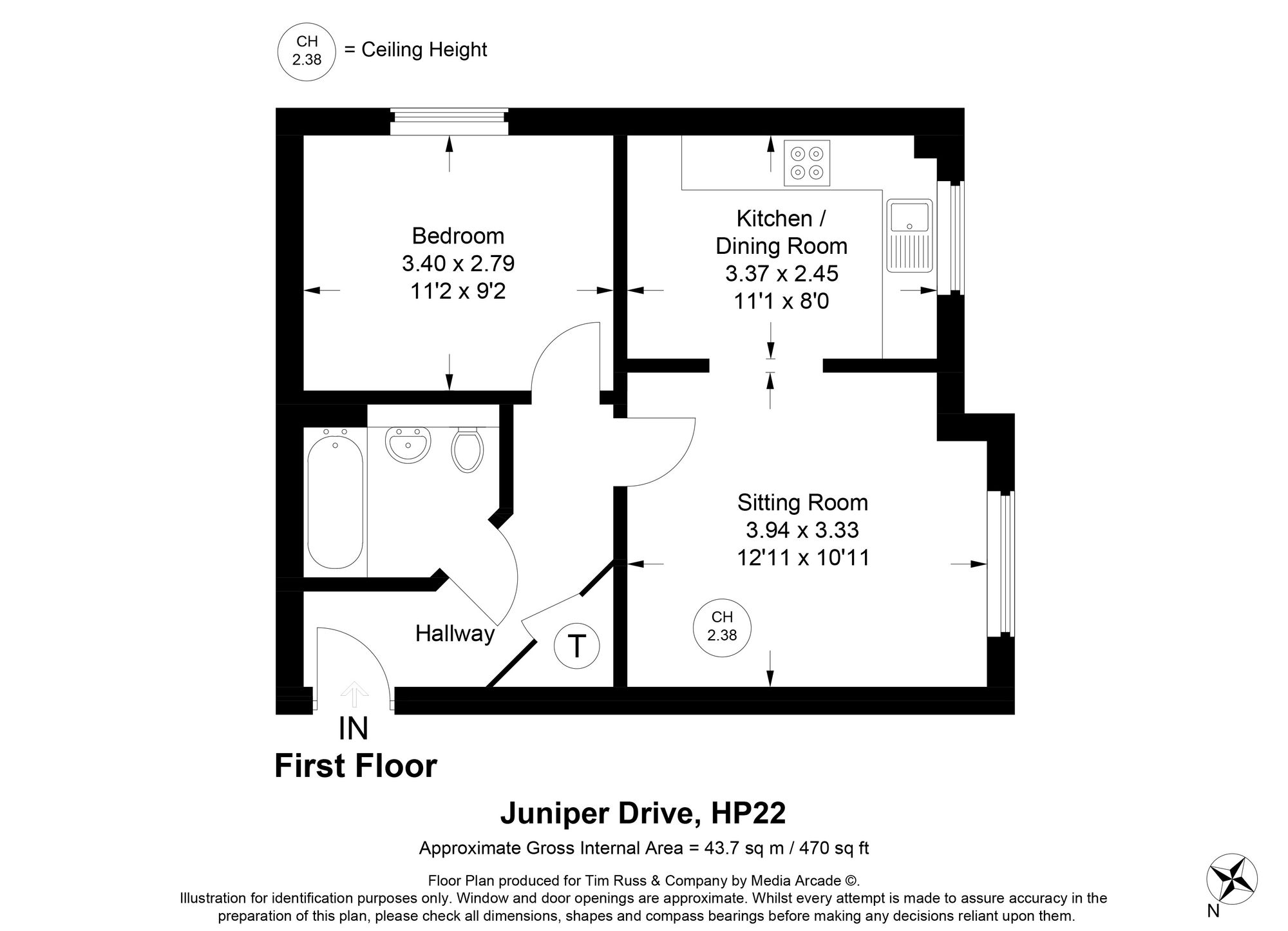 17 Juniper Drive, Aylesbury floorplan