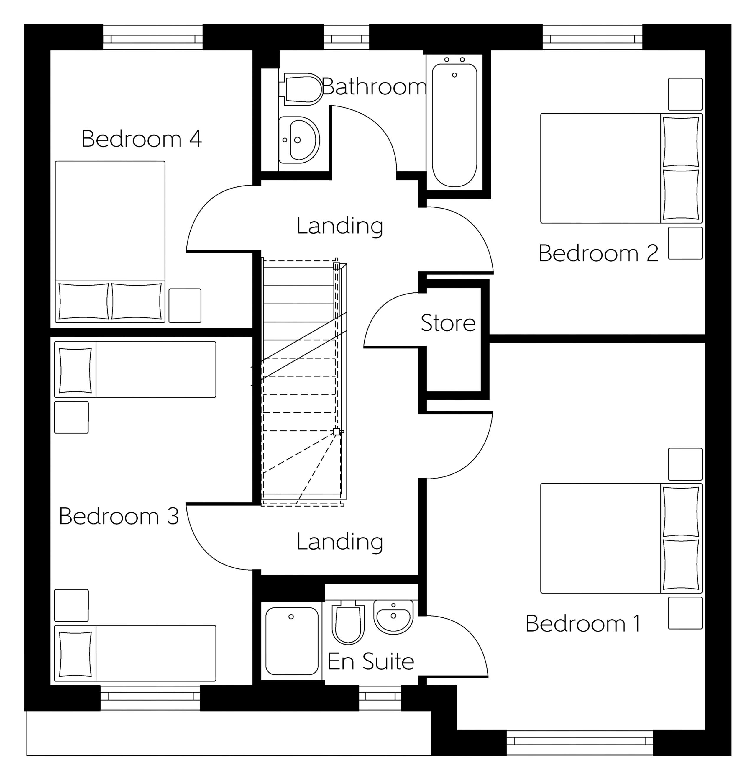 469, 1 Dander Way, Blindwells floorplan