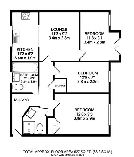 Venneit Close, Oxford floorplan