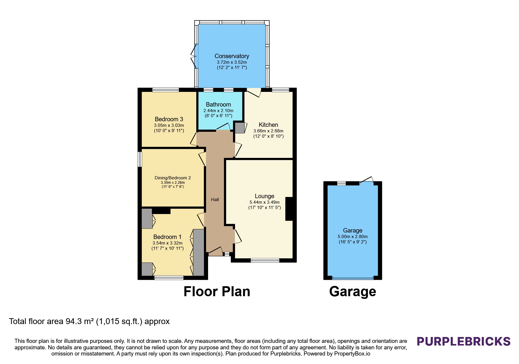 103, Middlemarch Road, Dereham floorplan