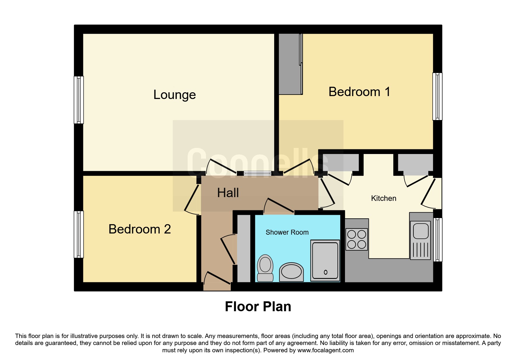 11, Kimbolton Court, Peterborough floorplan