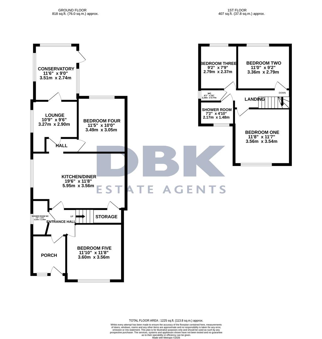 126, Vicarage Farm Road, Hounslow floorplan