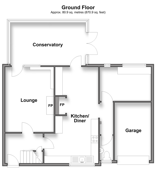Frythe Close, Cranbrook floorplan