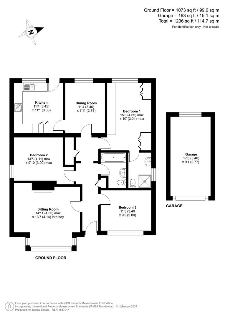 Vespasian Way, Chandler's Ford floorplan