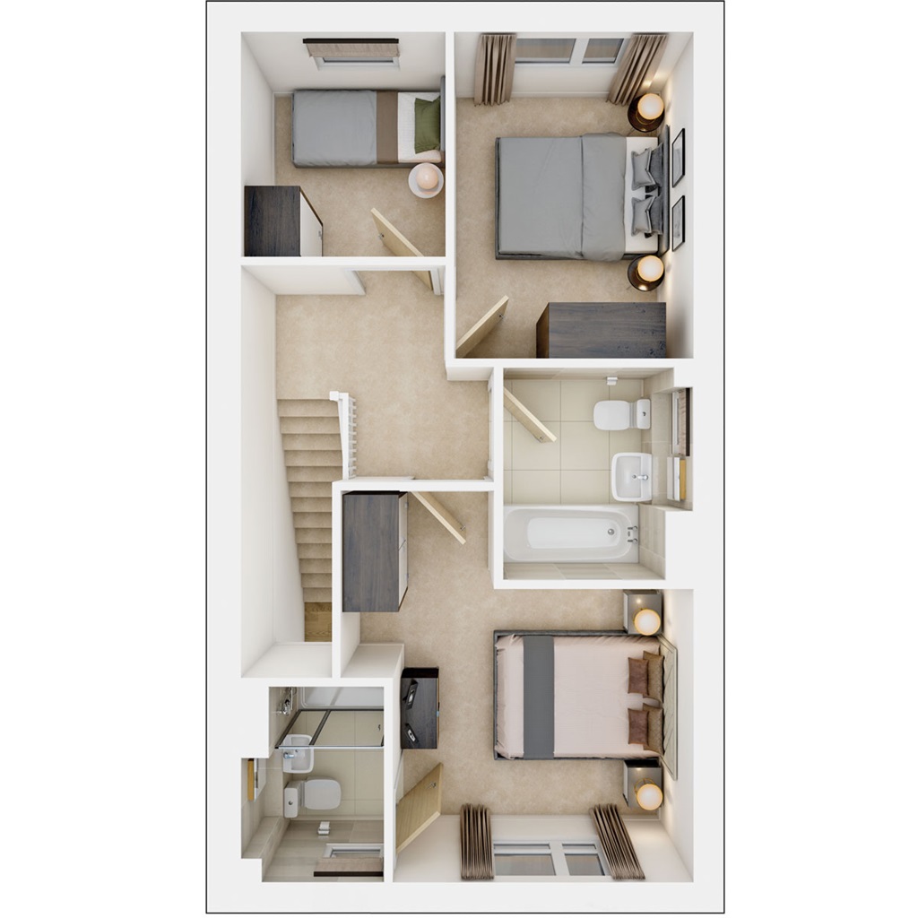 The Brambleford - Plot 60, Minsmere Green, Minsmere Road, Keynsham floorplan