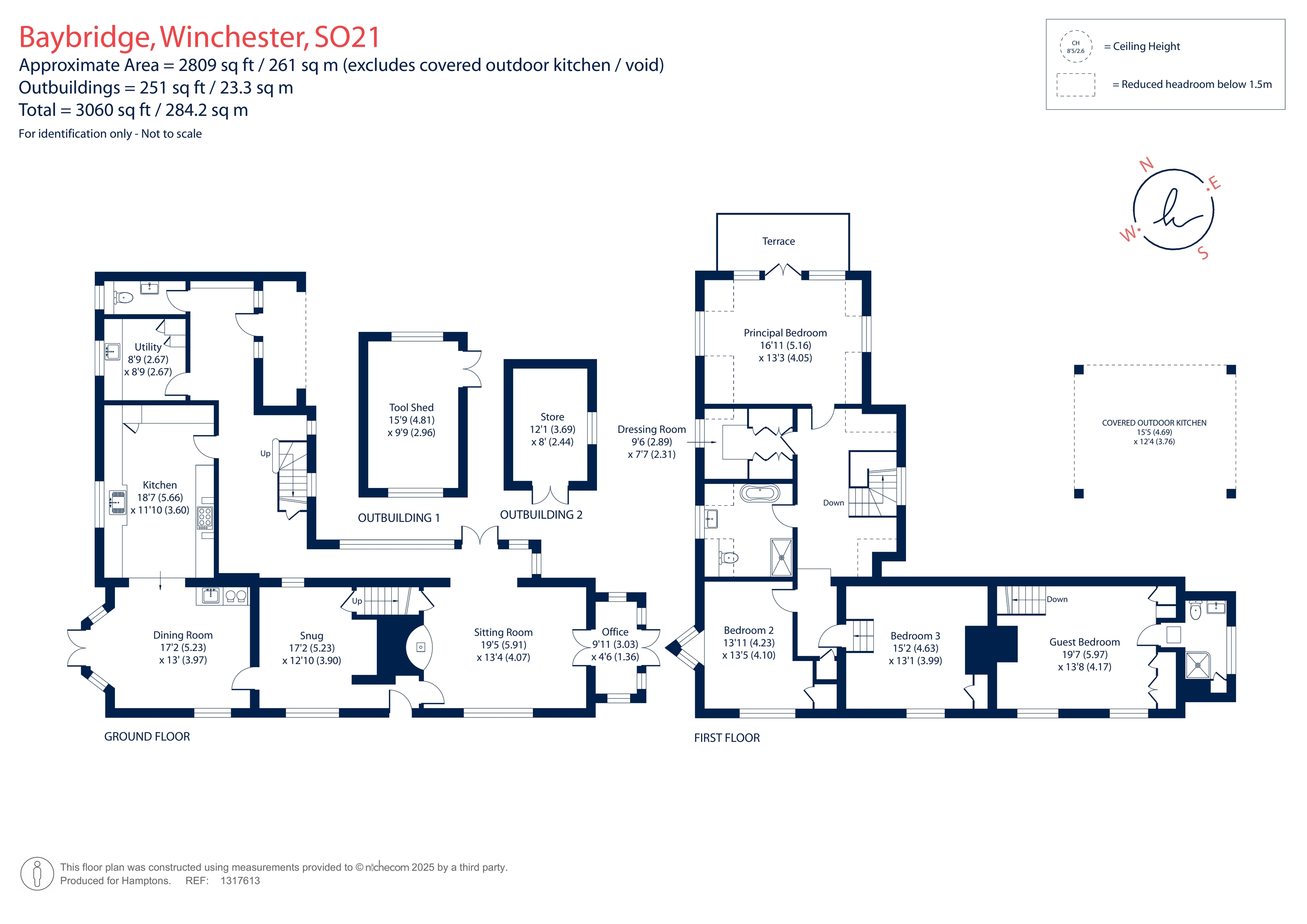 Coach Cottage, Baybridge Lane, Winchester floorplan