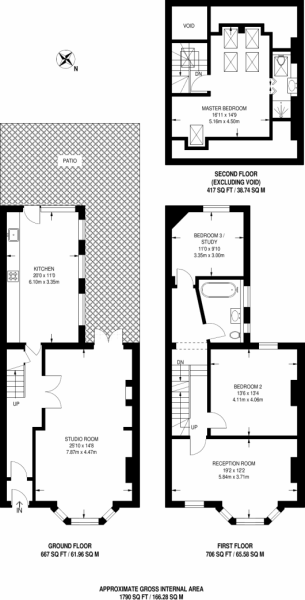 4 Bedrooms  to rent in Archway Road, Highgate, London N6