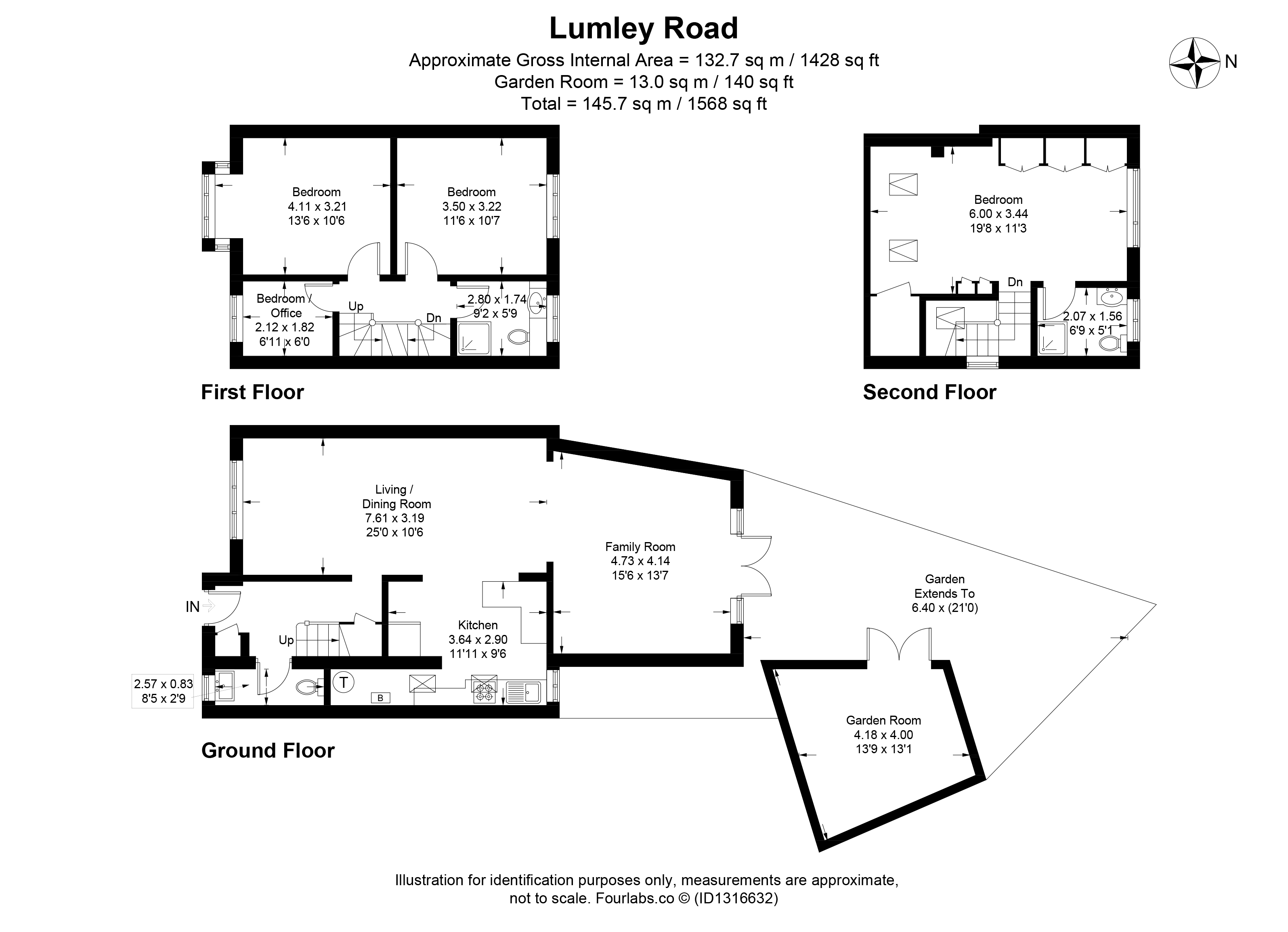 49, Lumley Road, Sutton floorplan