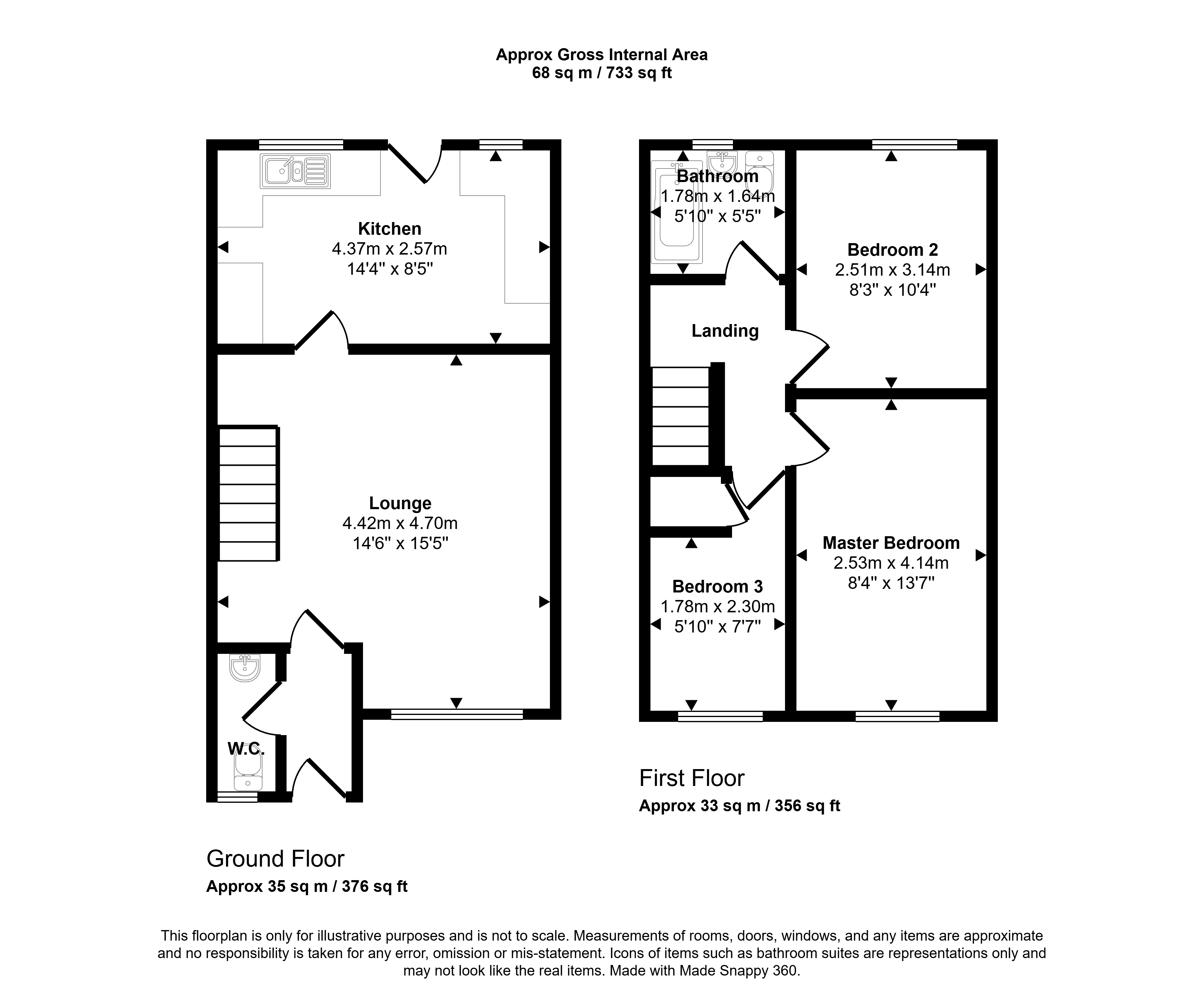 24, Herrick Street, Newcastle upon Tyne floorplan