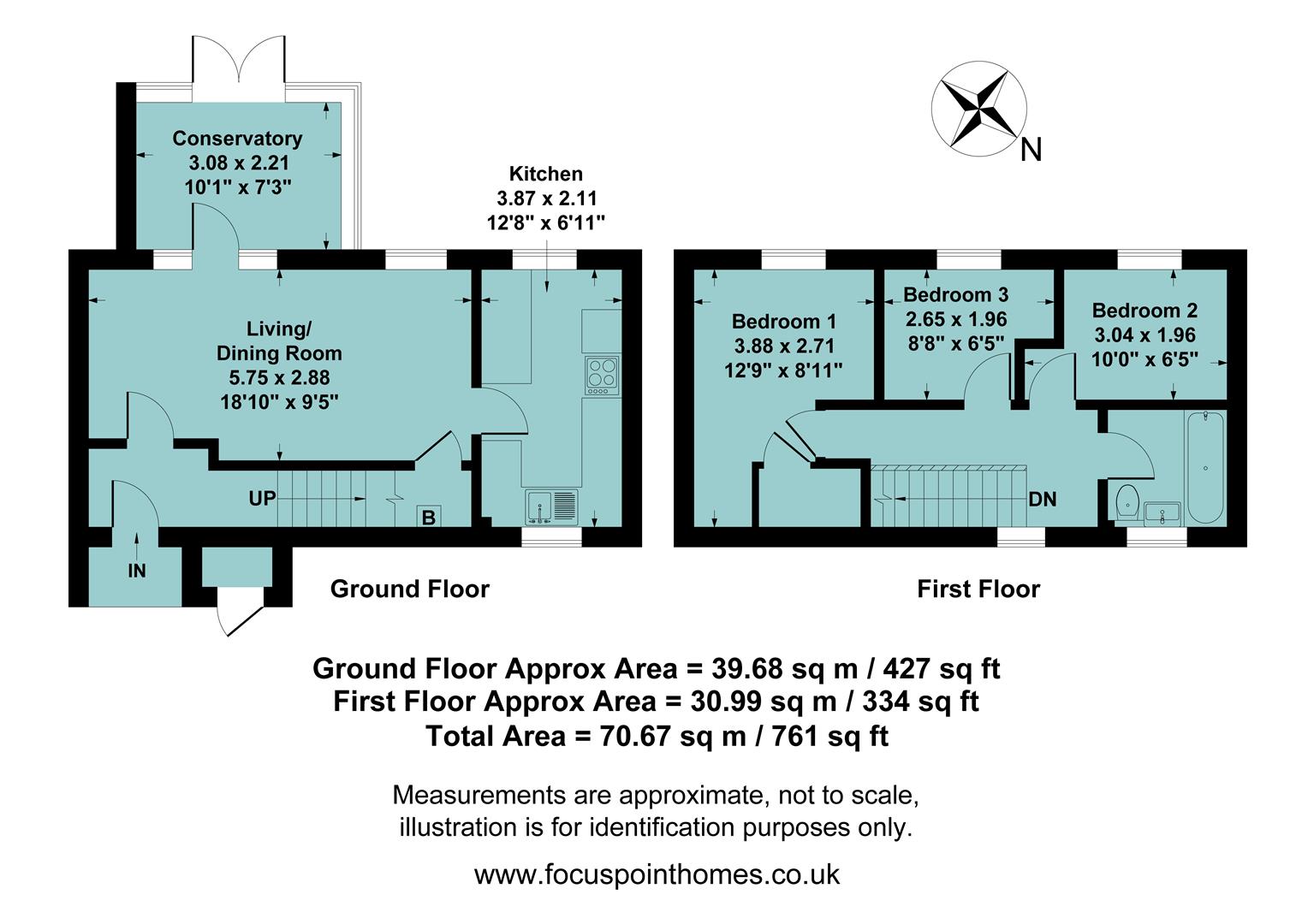 Hydrangea Cottage,, 7 Hydrangea Walk, Banbury floorplan