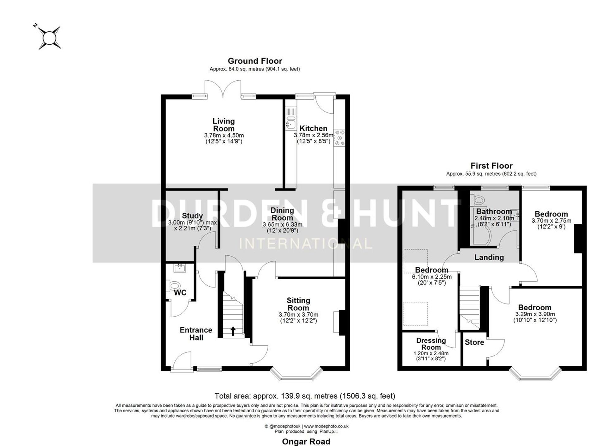 Fredelpha House Ongar Road, Brentwood floorplan