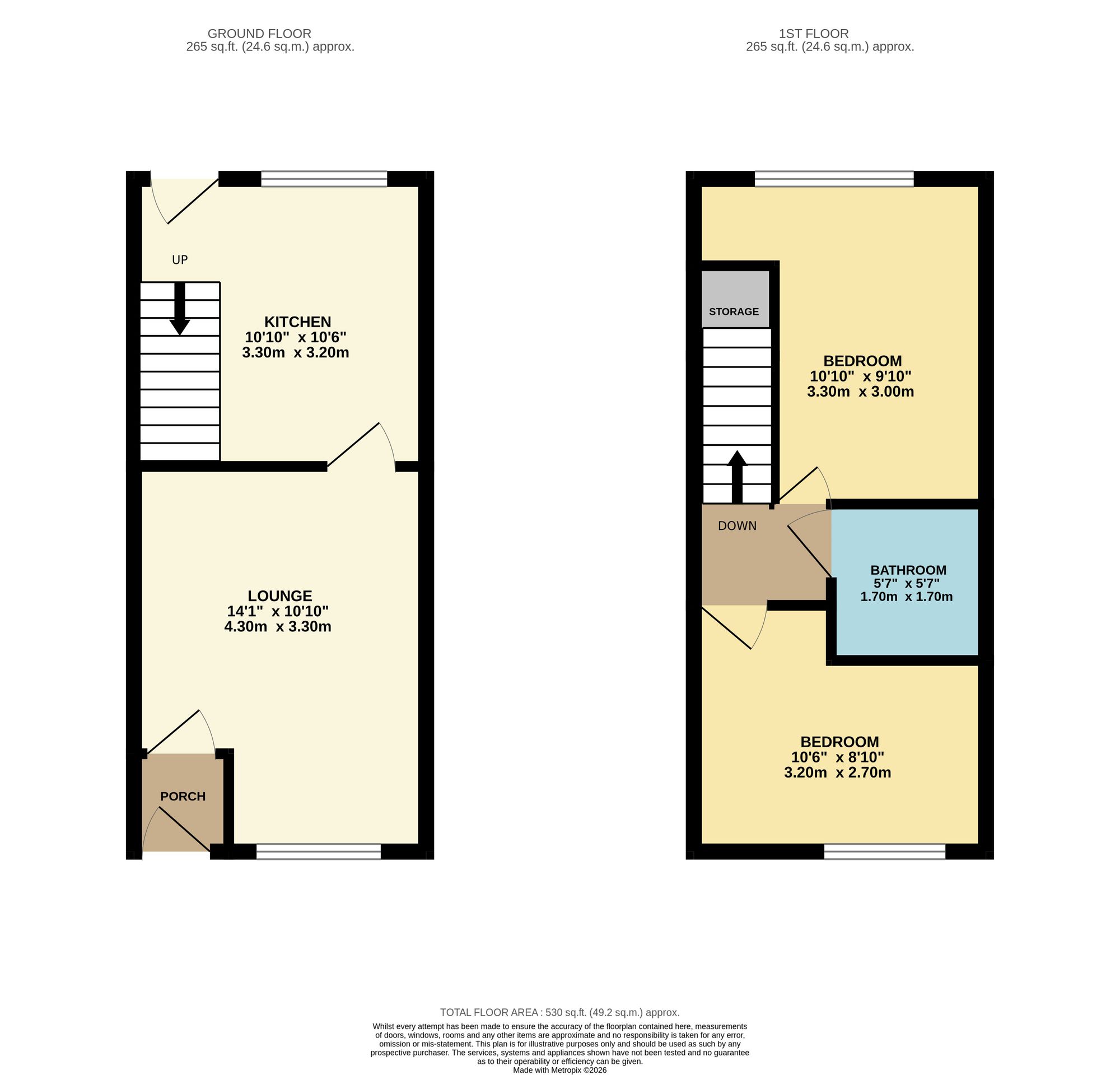 18 Shurmer Street, Bolton floorplan
