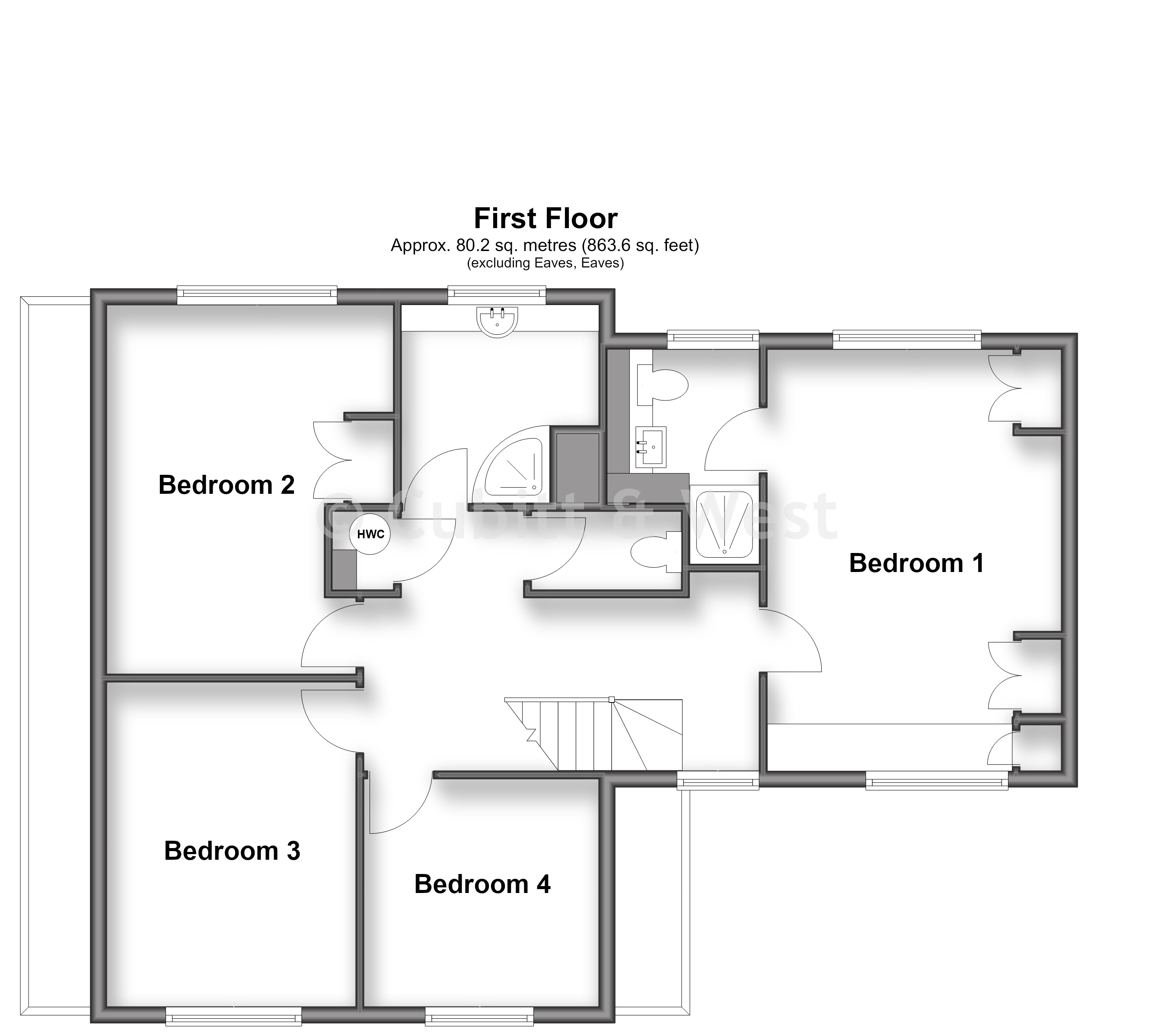 The Chalet, Woods Hill Lane, Ashurst Wood floorplan
