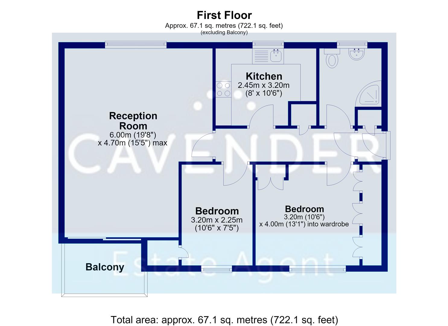 13 Jolive Court, Rosetrees, Guildford floorplan