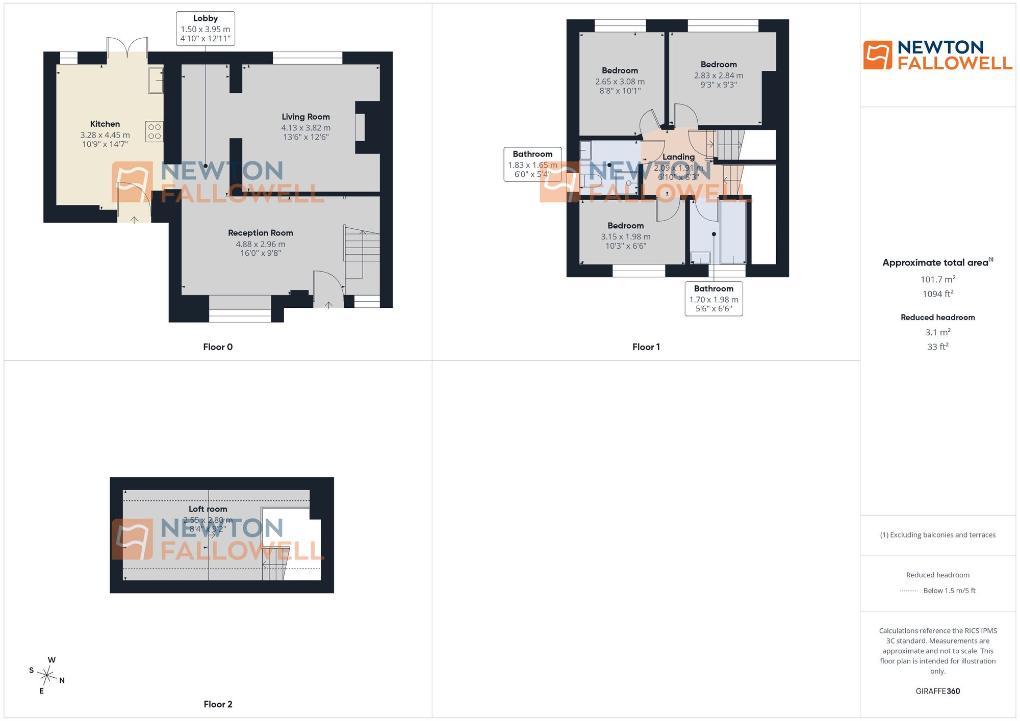 82 Chestnut Road, Walsall floorplan