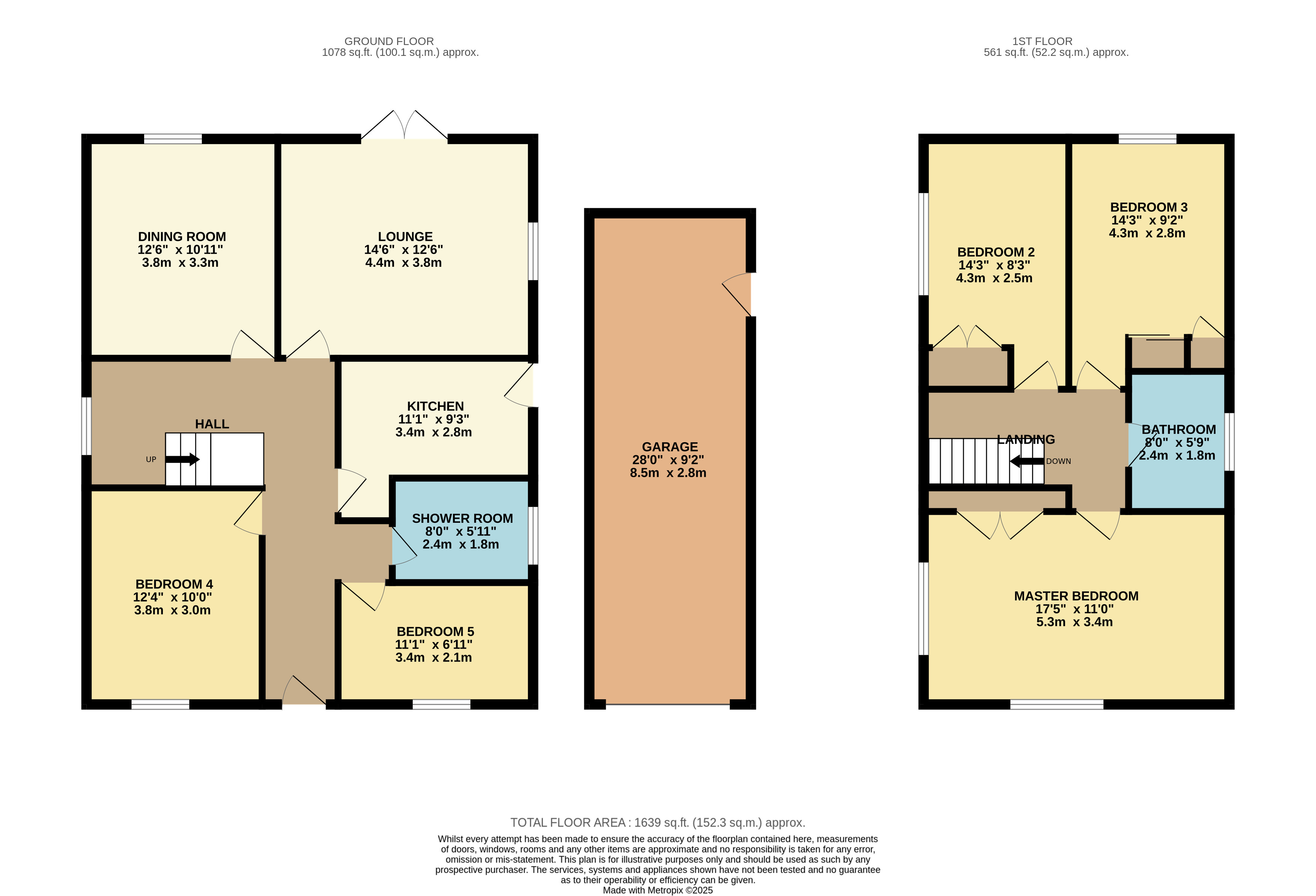 1, Magnolia Way, Waterlooville floorplan
