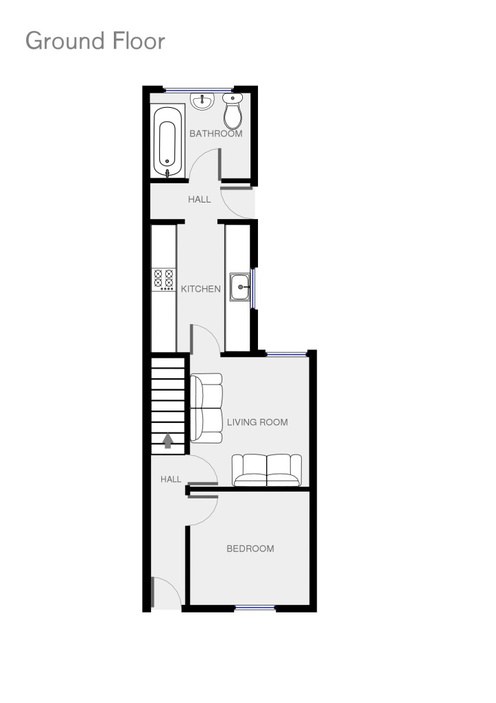 4 Bedrooms Terraced house to rent in Merthyr Street, Cathays, Cardiff CF24