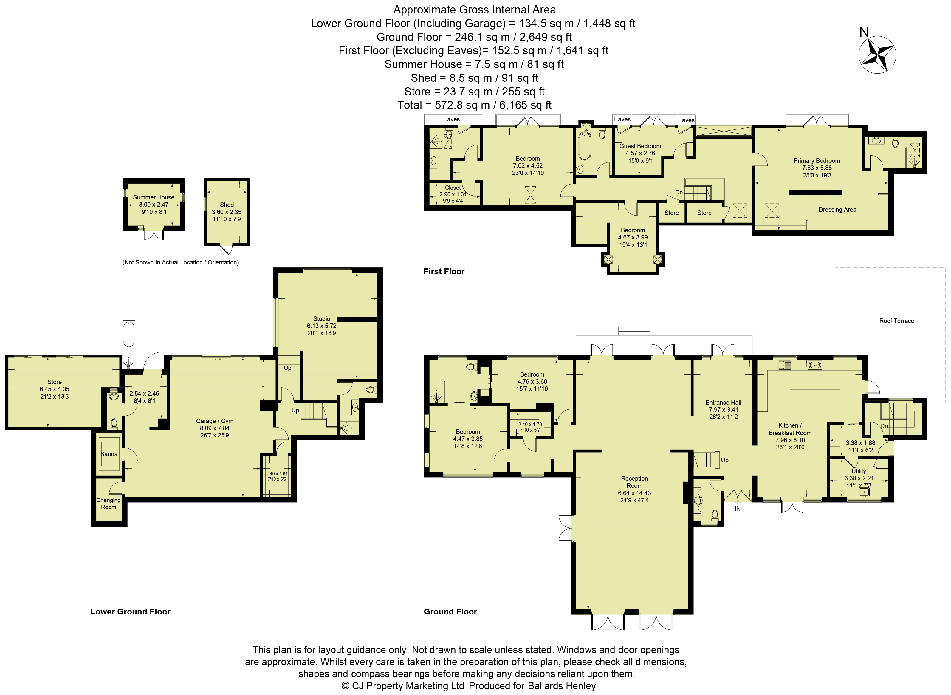 Woodpeckers,, Turville Heath, Buckinghamshire floorplan