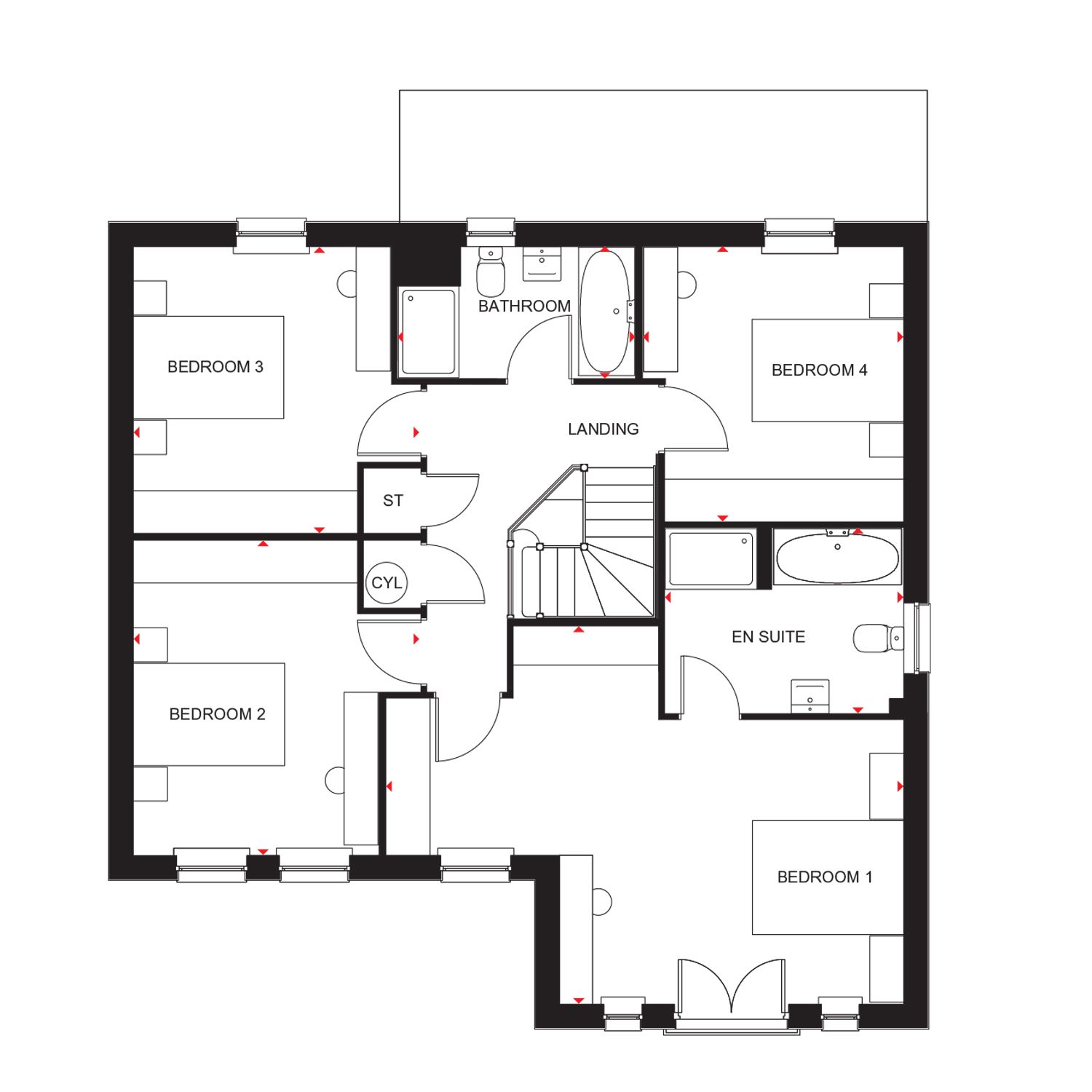 13, Archibald Hood Crescent, Rosewell floorplan