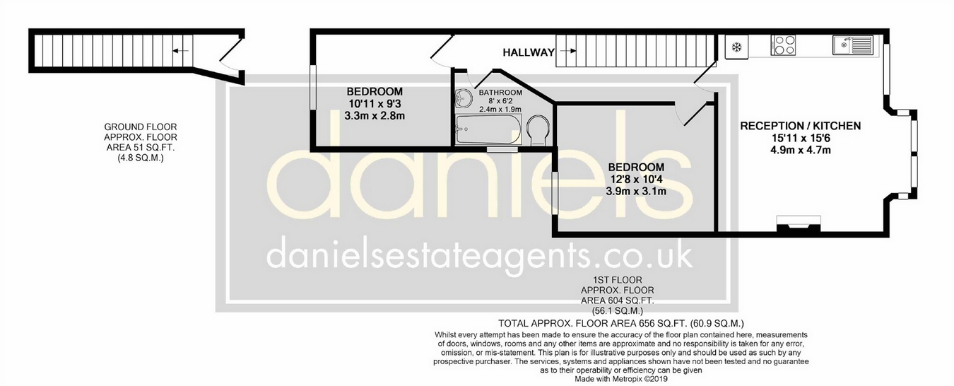 2 Bedrooms Flat to rent in Fortunegate Road, Harlesden, London NW10