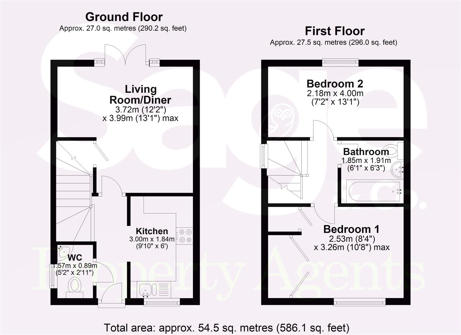 28, Cilgant Ceinwen, Cwmbran floorplan