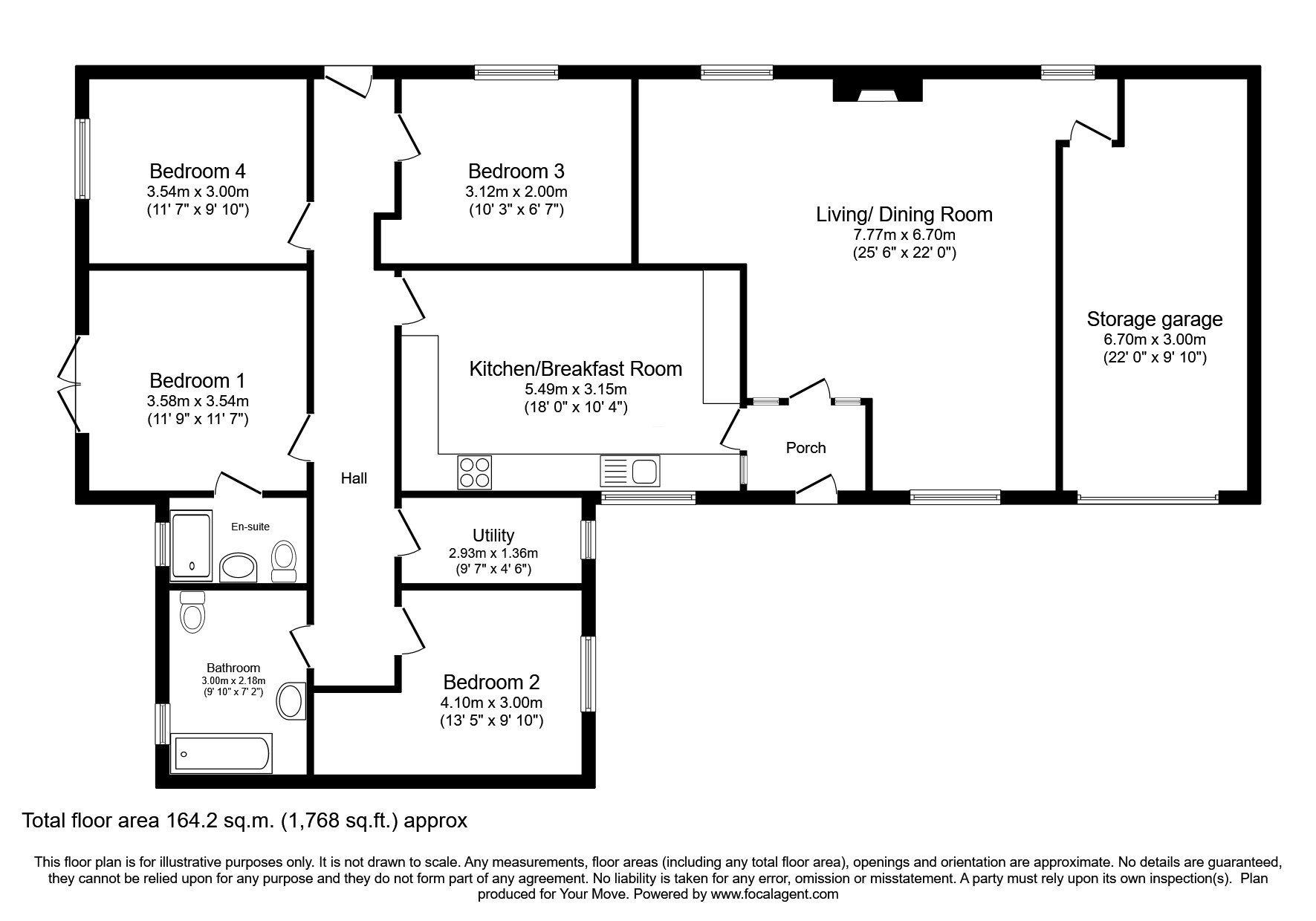 Lakeland Retreat,, North Road, Wigton floorplan