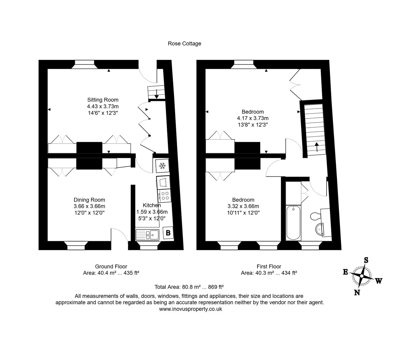 366 The Street, Holt, Wiltshire floorplan