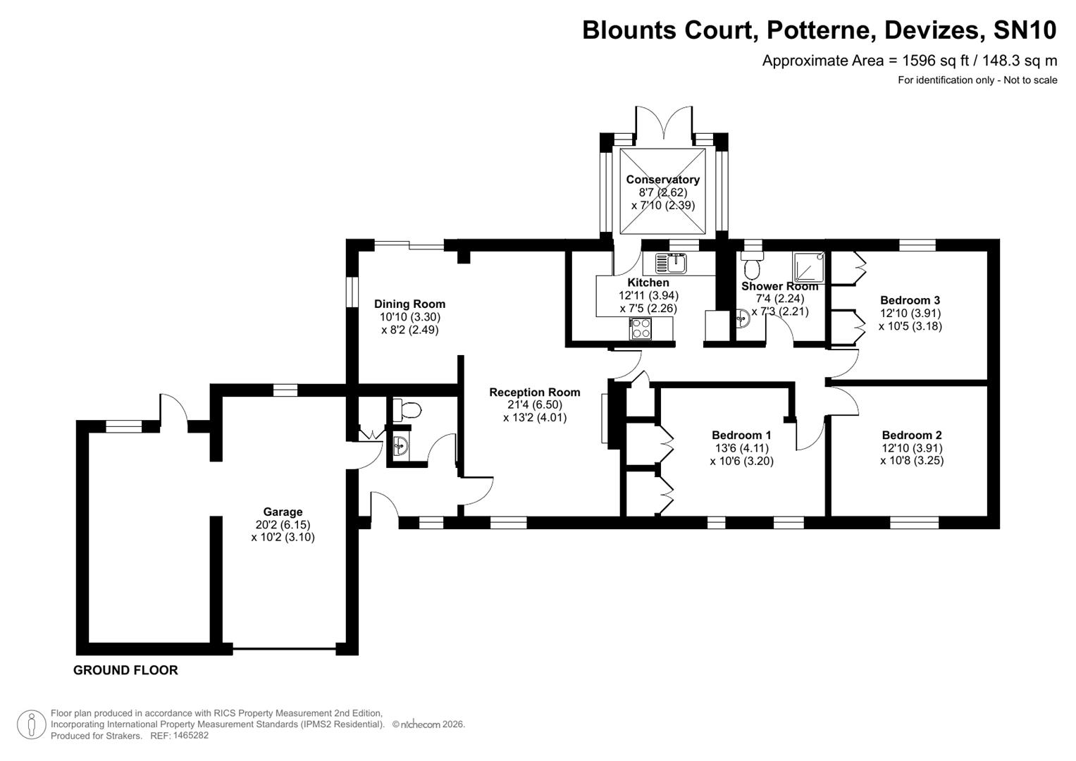 34, Blounts Court, Potterne floorplan