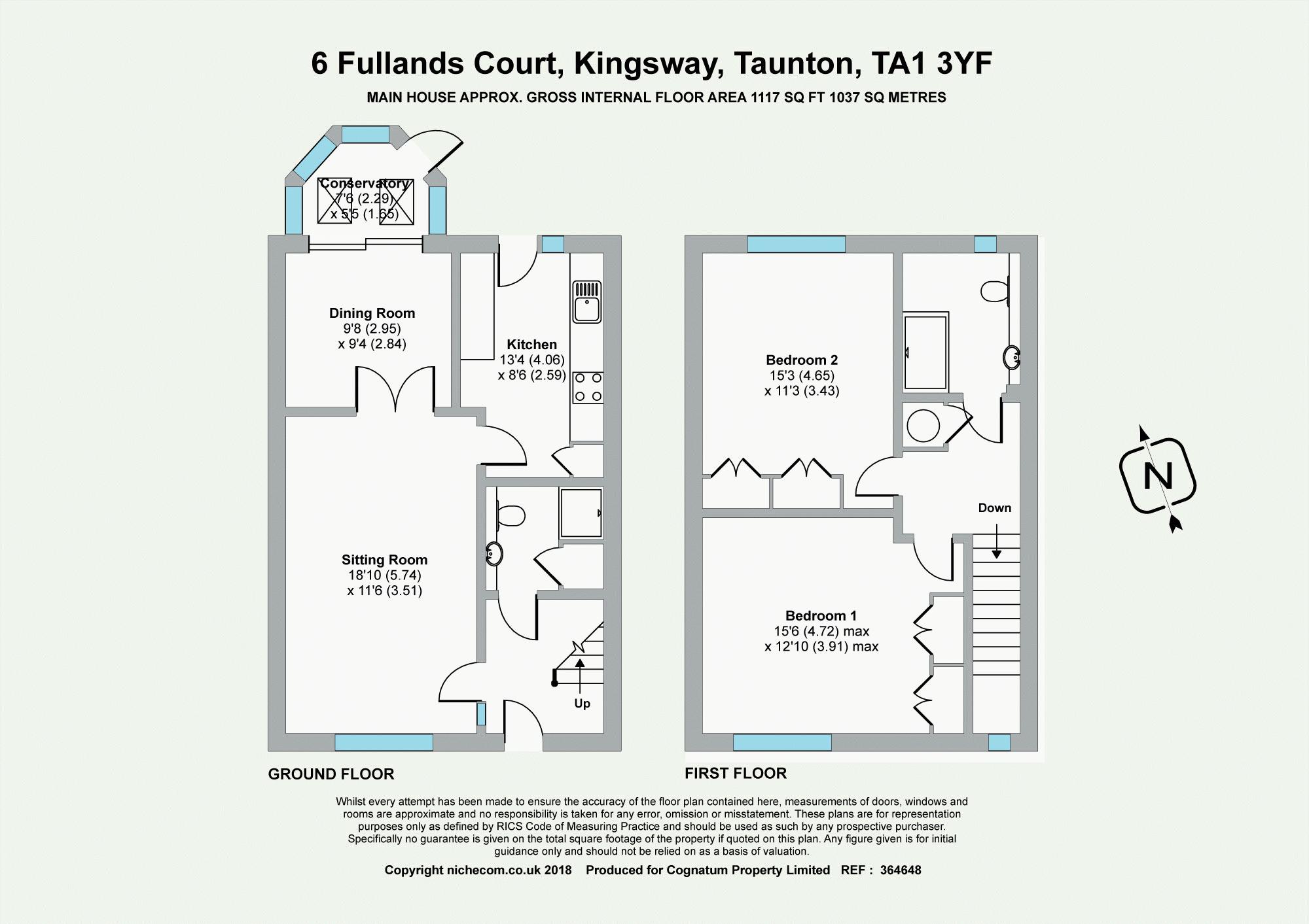 2 Bedrooms  for sale in Kingsway, Taunton TA1