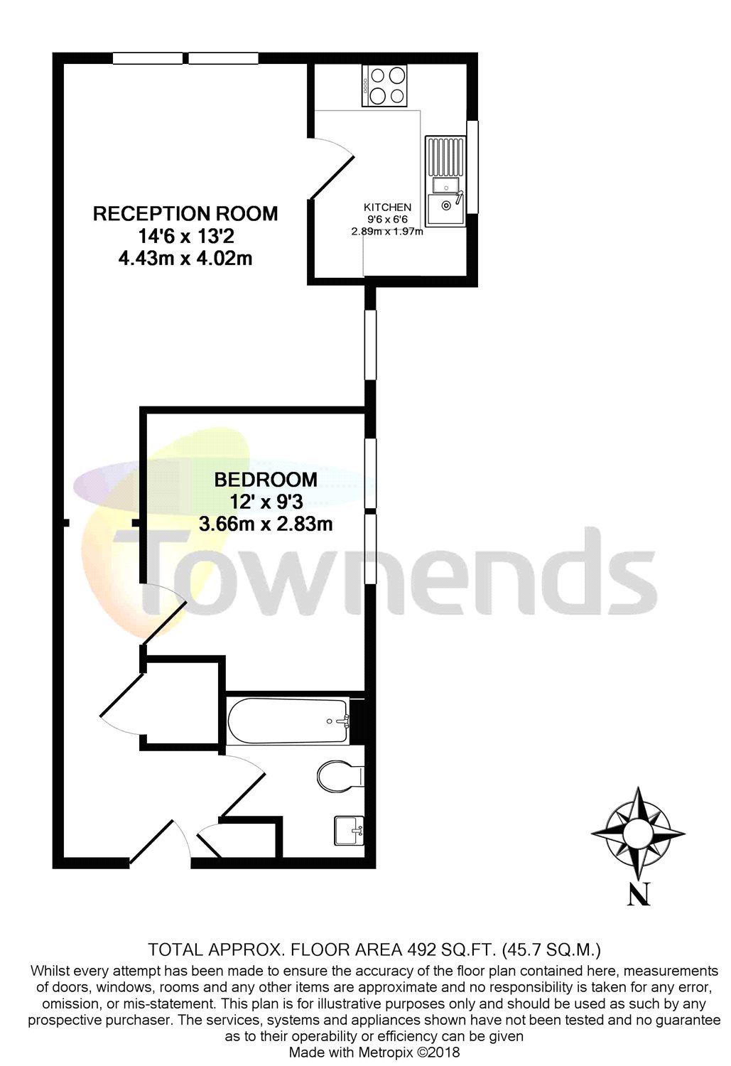 1 Bedrooms Flat for sale in Langdale Court, Castlebar Mews, London W5