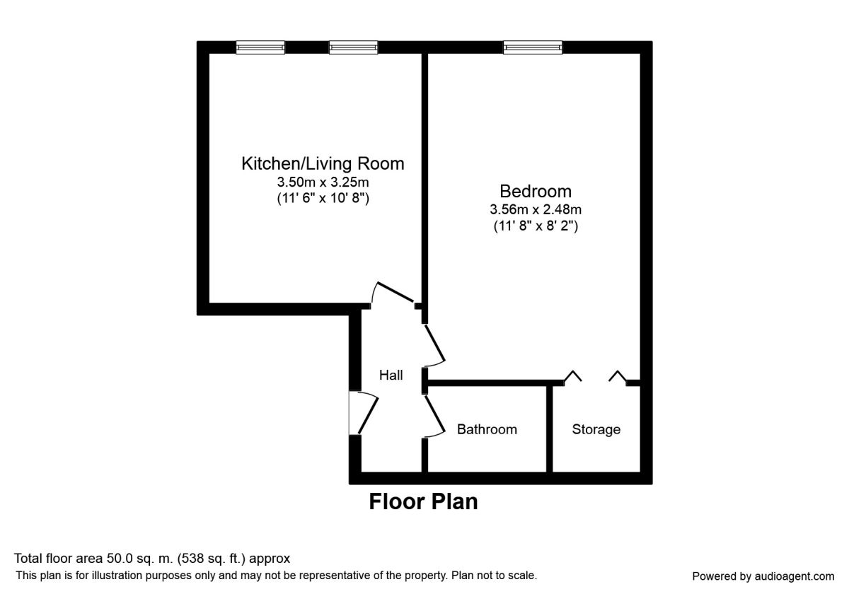 1 Bedrooms Flat to rent in Bonnington Road, Edinburgh EH6