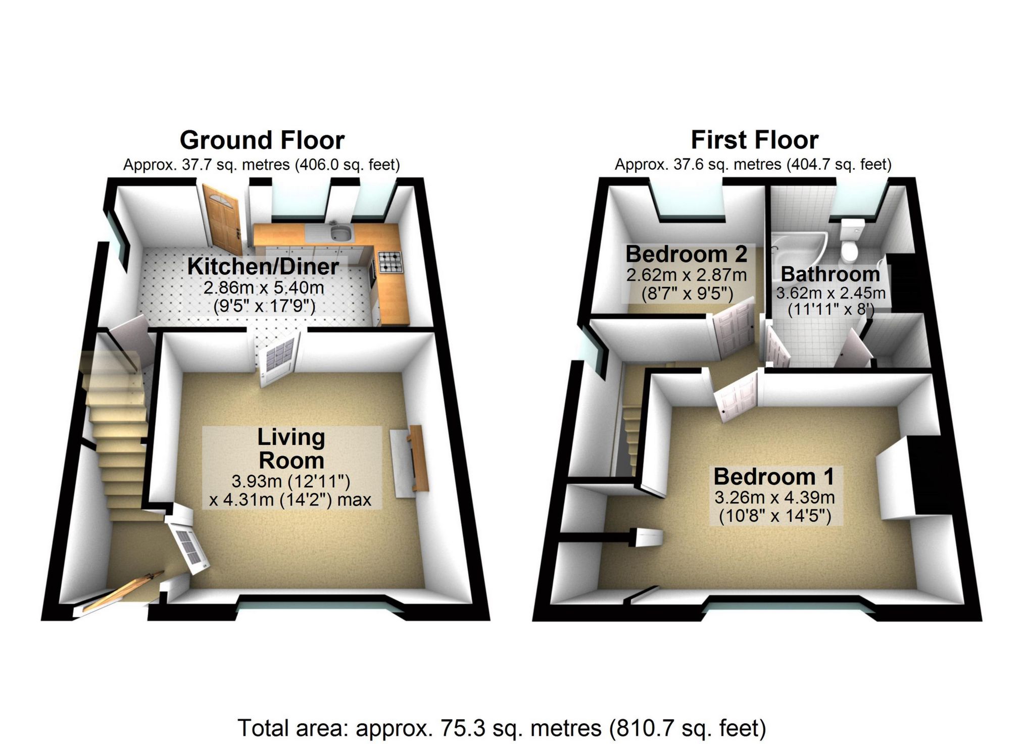 19, Broom Avenue, Kent floorplan