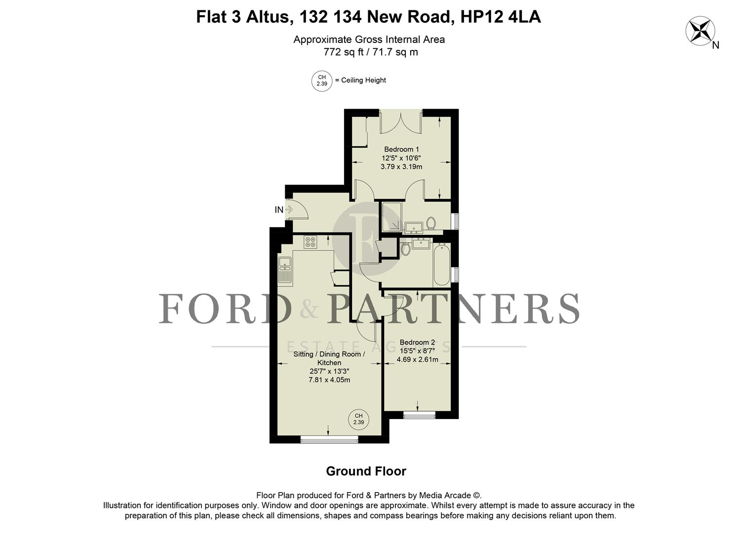 132-134 New Road, High Wycombe floorplan