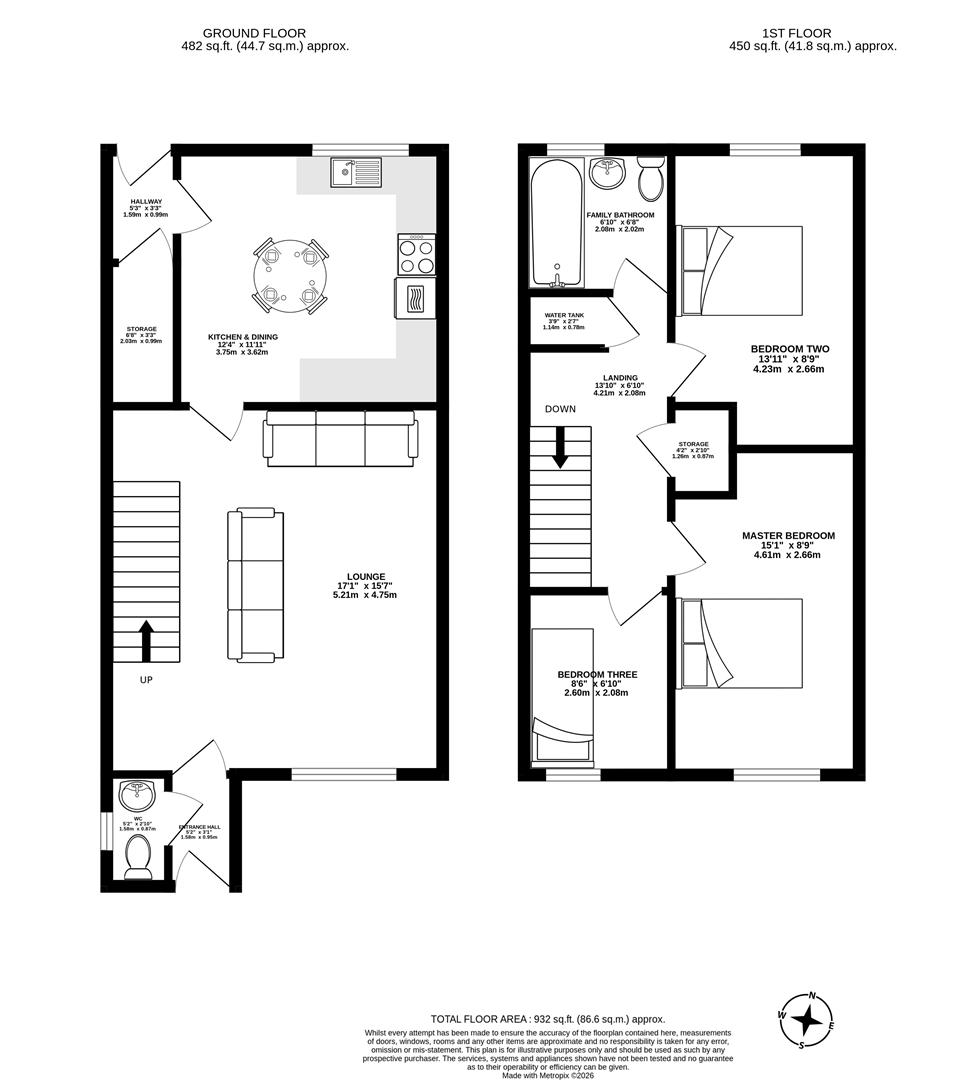 Mendip Road, Leyland floorplan