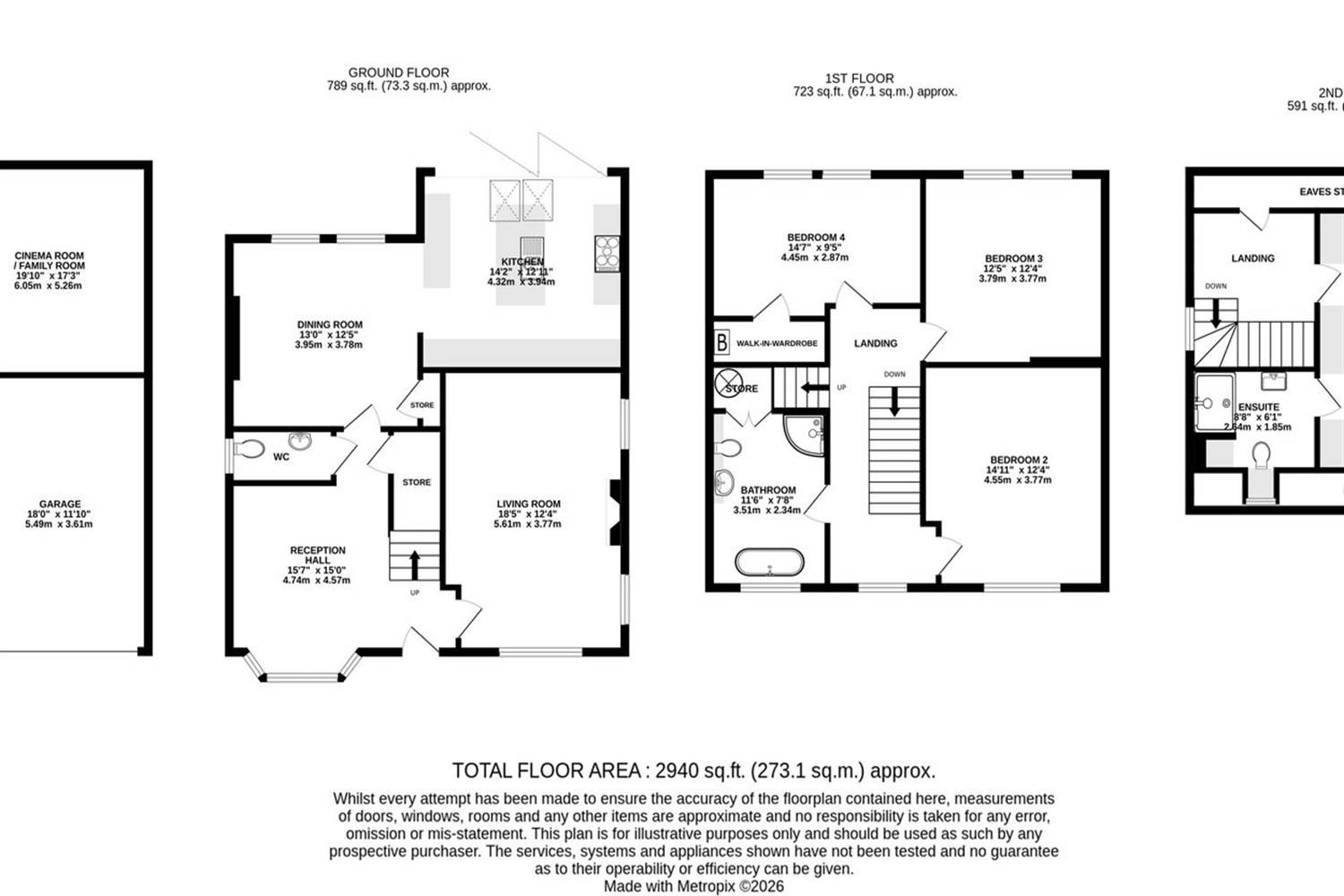 The Hollies, 1c Strawberry Lane, Wilmslow floorplan