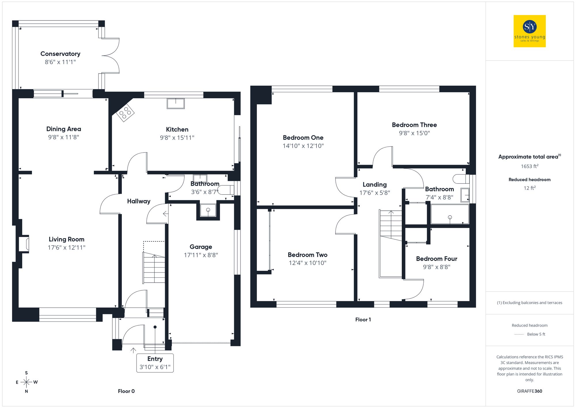 15 Heathfield Park, Blackburn floorplan