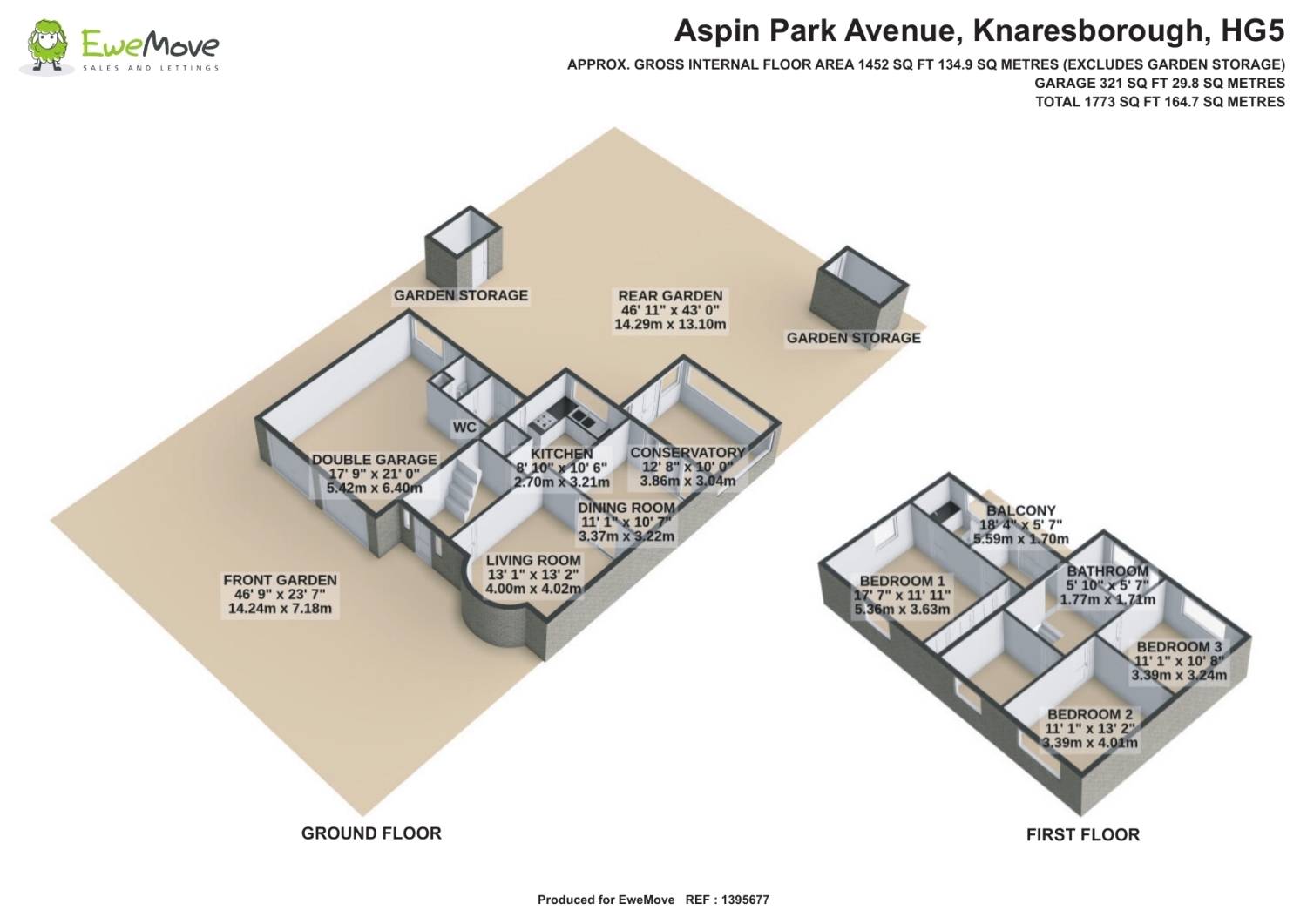 3, Aspin Park Avenue, Knaresborough floorplan