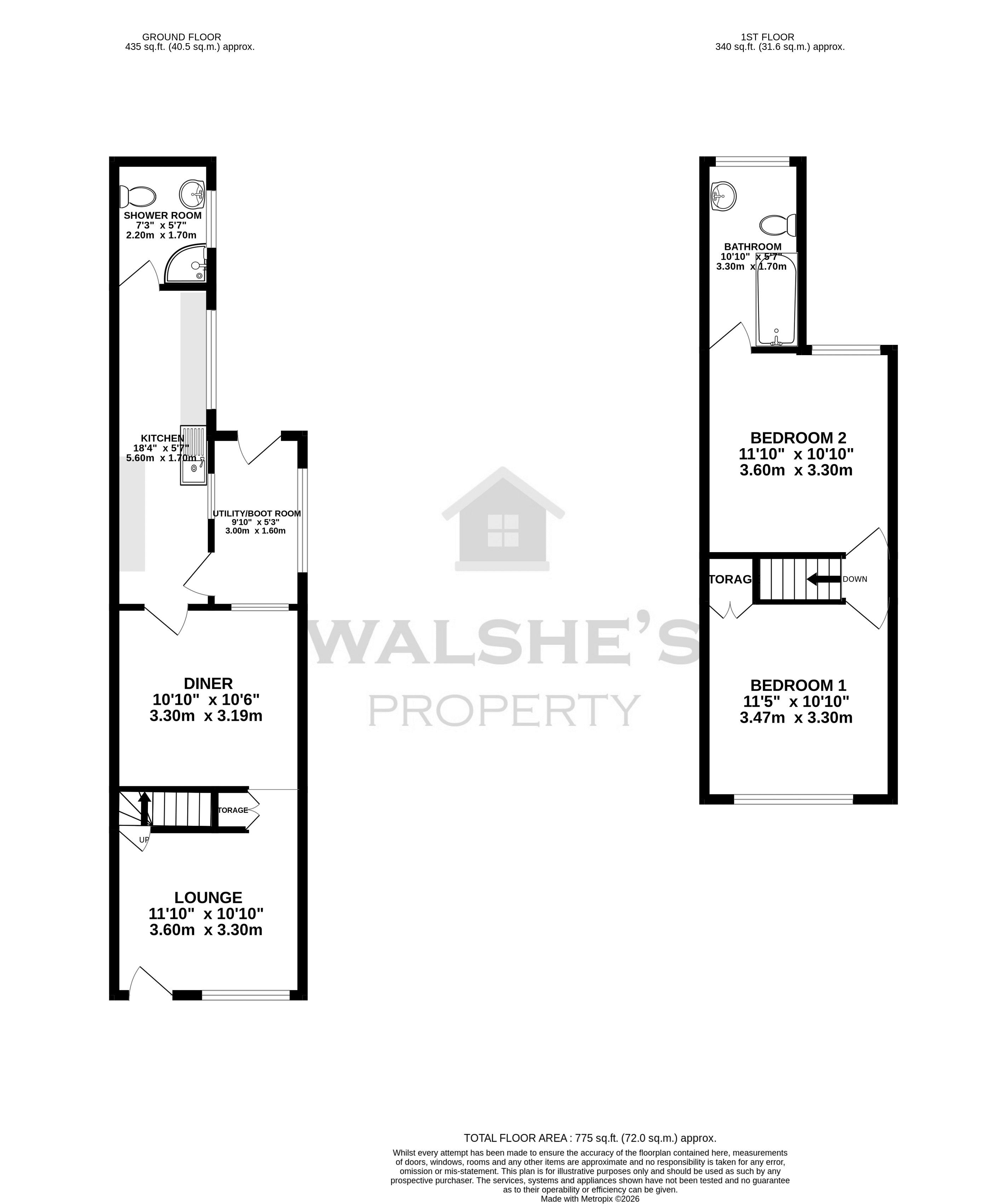 15, Belmont Street, Scunthorpe floorplan