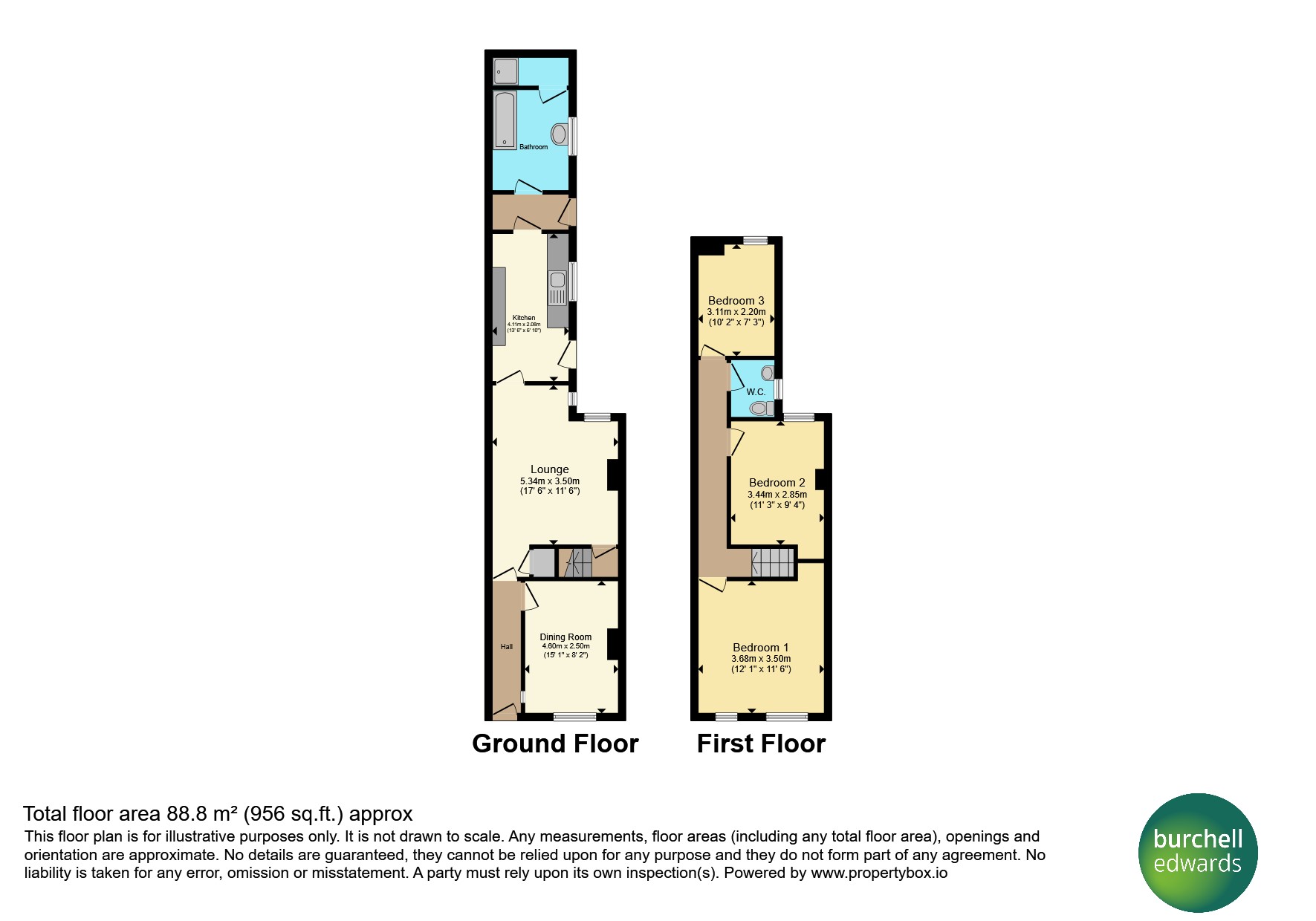 68, Heather Road, Birmingham floorplan