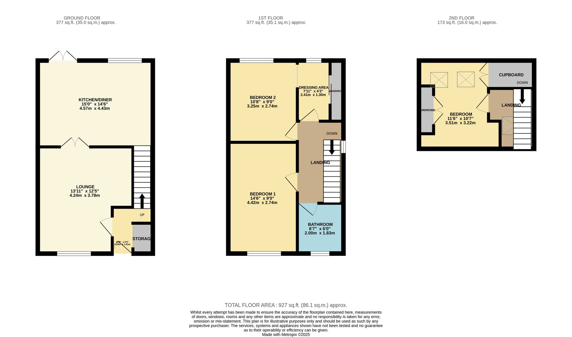 133 Somerton Road, Bolton floorplan