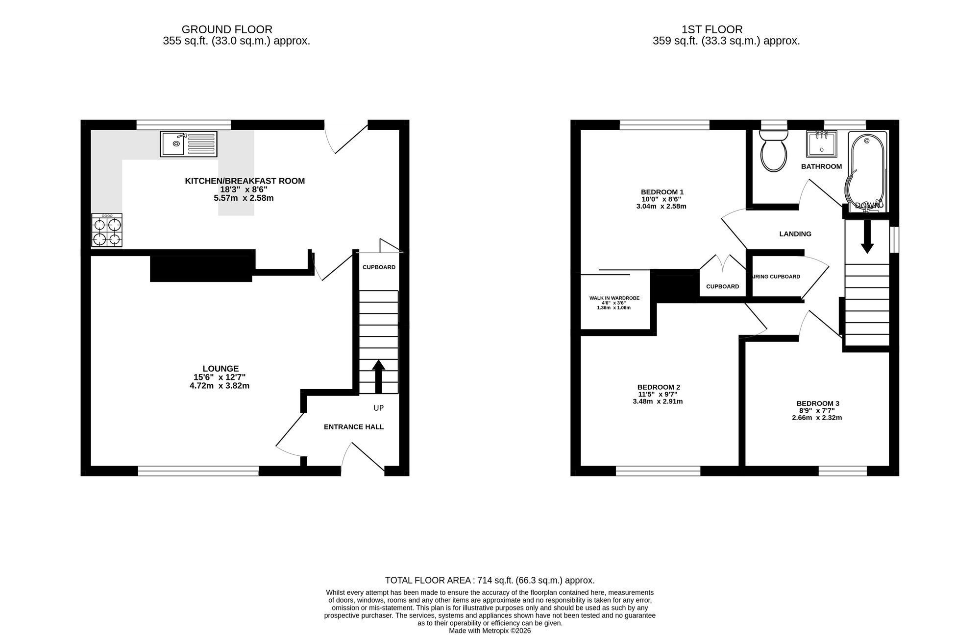 65 Northwick Road, Watford floorplan