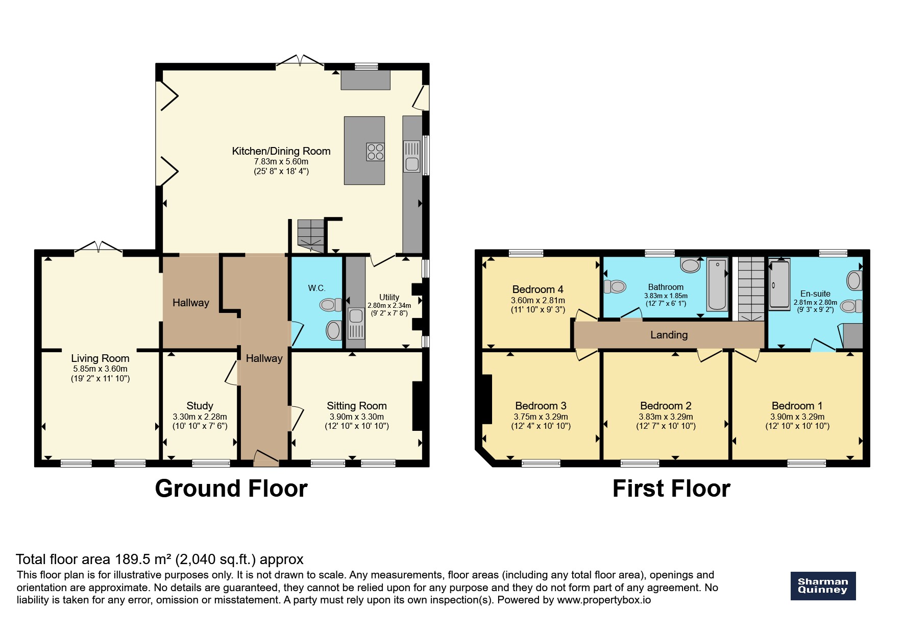 Christmas Cottage, 85-87, Norwood Road, March floorplan